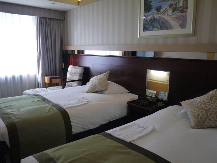 ホテル京阪 ユニバーサル・タワー　カジュアルツインの部屋画像